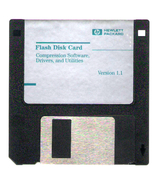 Software + User&#39;s Guide for HP Flash Disk Card [Vintage 95LX 100LX Omnib... - $19.95