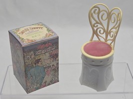 Vintage AVON SWEET SHOPPE Pincushion Chair Cream Sachet And Original Box... - $9.98