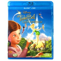 Tinker Bell &amp; The Great Fairy Rescue (Blu-ray/DVD, 2010) Like New ! - £5.33 GBP
