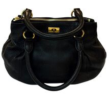 J.Crew Biennial Satchel – Black Pebbled Leather Crossbody Shoulder Bag - $119.29 CAD