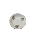 Vintage STARACE NAPOLI Mini FLORAL Gold Rimmed Plate - $142.09 MXN