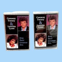 Conway Twitty &amp; Loretta Lynn ‎– Sing Their Greatest Hits - Double Cassette Set - £8.64 GBP