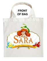 Ariel Trick or Treat Bag, Personalized Ariel The Little Mermaid Hallowee... - $15.83+