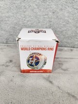 HOUSTON ASTROS SGA 2017 WORLD SERIES CHAMPIONS REPLICA RING MLB COCA COLA - $31.98