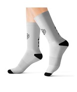 Medieval Knights Page Unlimited Sublimation Socks, Renaissance Gift - $23.17 CAD