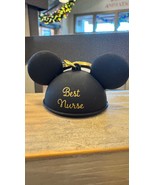Disney Parks Mickey Mouse Ears Hat Best Nurse Keychain with Lobster Claw... - $31.32 CAD