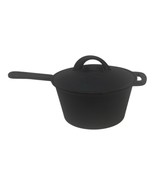 John Wayne Cast Iron Cookware 2 Quart Sauce Pot w/ Lid NO BOX - $752.43 MXN