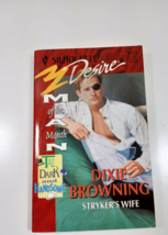 stryker&#39;s wife by Dixie Brownig 1996 paperback - £3.86 GBP
