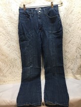 Women&#39;s Lee Classic Fit At The Waist Blue Jeans 8 Medium - $18.53