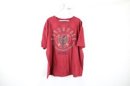 Vintage Southpole Mens Large Faded Spell Out Baggy Fit Short Sleeve T-Shirt Red - £38.98 GBP