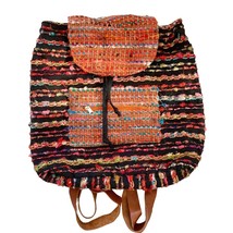 Earthbound Trading Co. Multicolor Woven Boho Backpack - $35.00