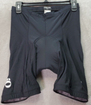 Pearl Izumi Padded Biker Shorts Womens Size Large Black Nylon Elastic Wa... - £11.87 GBP