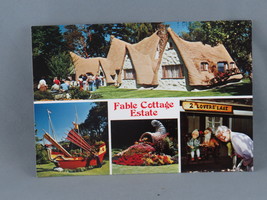 Vintage Postcard - Fable Cottage Estate Multiple Images - Wright Everytime - £11.77 GBP