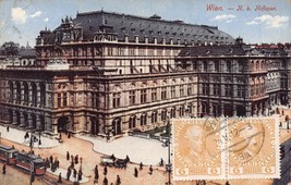 Wien Vienna Austria~K K HOFOPER~1912 W F Kucera Postcard - £5.50 GBP