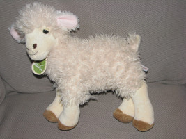 Aurora Babies Stuffed Plush Sheep Lamb Cream Ivory Beige Tan Brown 10&quot; Euc - £15.81 GBP