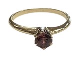 Women&#39;s Solitaire ring 14kt Yellow Gold 471403 - $232.39 CAD