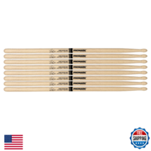 ProMark Neil Peart 747 Shira Kashi Oak Drumsticks, Wood Tip, Buy 3 Pairs... - $113.63