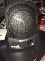 Sony SRS-A20 Active Portable Computer Stereo Speaker System Built-In Amp - $54.33