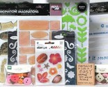 16 Piece Scrapbook Variety Bag Stamp Sticker Felt Shapes Brads &amp; More $5... - $22.99