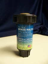 Orbit 54242 Twin Spray 2&quot; Brass POP-UP Sprinkler 180 Degrees, 10-15&#39; Distance - £3.88 GBP