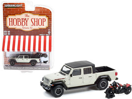 2020 Jeep Gladiator Rubicon Pickup Truck Beige w Black Top &amp; 2020 Indian... - £15.89 GBP