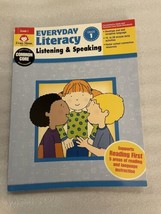 Everyday Literacy Listen and Speak Grade 1 Common Core - £20.14 GBP