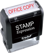Stampexpression - Office Copy Office Self Inking Rubber Stamp - Red Ink ... - £12.91 GBP