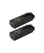 PNY 16GB USB 2.0 Flash Drives – 2-Pack - $9.90
