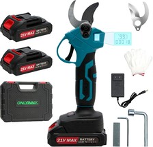 21V Electric Pruning Shears, Upgraded 600W Brushless Electric Pruner W/ ... - $77.94
