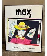Peter Max &quot;Art Expo NY 1981&quot; Print Signed 1/200 Martin Lawrence Limited ... - €369,17 EUR
