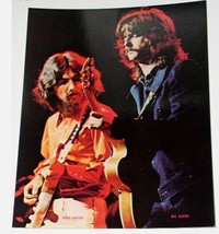George Harrison Eric Clapton Rising Signs Poster Card #111 Vintage 1973 - £36.33 GBP