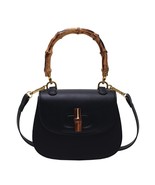 Top Brand Bamboo Handbag for Women New Saddle Bag High Quality Shoulder ... - £30.23 GBP