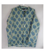 Vintage Sears Perma Press Colorful Casual Dress Shirt Size Large 42/44 - $27.05 CAD