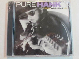 Hank Williams Jr. Pure 1991 10 Trk Cd New Still In Shrink Wrap Bmg Pressing Oop - £10.85 GBP