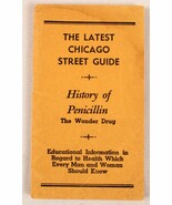 1948 Chicago Street Guide and History of Penicillin Pocket Size VGC - €11,45 EUR