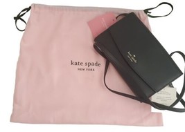 Nwt &amp; Dust Bag Kate Spade New York Laurel Way Winni Crossbody Black wlru6233 - £158.26 GBP