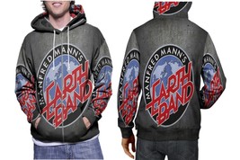 Earth Musical Group    Mens Graphic Zip Up Hooded Hoodie - £27.36 GBP+