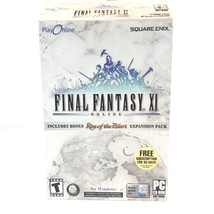 Final Fantasy XI For Windows With Book, Rise Of The Zifart Expansion Pack - £10.11 GBP