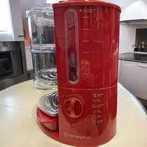 Wolfgang Puck 3 Tier Rapid Food Steamer BERFS010. Red - £24.88 GBP