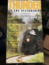Thunder in the Alleghenies VHS Cassette Tape PBS Program 1998 Scenic Railroad - £18.68 GBP