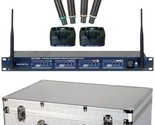 Vocopro UHF58059 Rec 4 Ch Wrls Mic System - $1,276.99