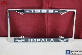 1968 Chevy Impala GM Licensed Front Rear License Plate Holder Retainer Frame - £14.19 GBP