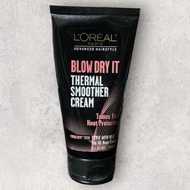 1 x L&#39;Oreal Paris Advanced Hairstyle BLOW DRY IT Thermal Smoother Cream 5.1oz - £27.12 GBP