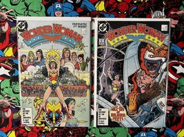 Wonder Woman 1 2 7 8 9 26 200 HUGE Lot of 36 DC Comics 1987 George Perez Rebirth - £241.28 GBP