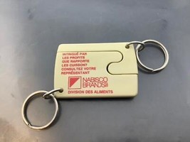 Vintage Promo Keyring NABISCO BRANDS Keychain DIVISION DES ALIMENTS Port... - $8.16