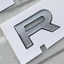 Chrome Ee Letters Emblem for RANGE  Evoque Velar SV Autobiography Car Styling Ho - £75.78 GBP