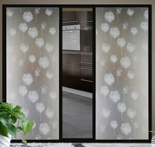 Privacy Window Film ~ Window Sticker ~ 17.7&quot; x 78.7&quot; ~ FROSTED GLASS DAN... - £18.73 GBP