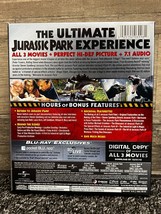 Jurassic Park Ultimate Trilogy (Blu-ray, 3-Disc Set) w/ Slipcover &amp; All ... - $16.44