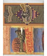 2 Outback Steakhouse Menus This Way to the Tucker &amp; No Rules Just Right - $21.78
