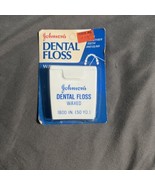 Vintage Johnson &amp; Johnson Dental Floss Waxed 50 Yard - $19.75
